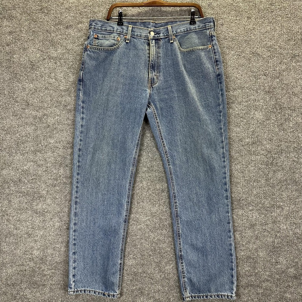 Levis 541 Jeans Mens 38x30 Blue Denim Athletic Taper Mid Rise Casual Pants